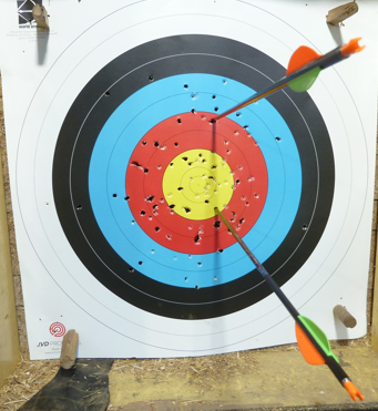 Doelpunt op het doel