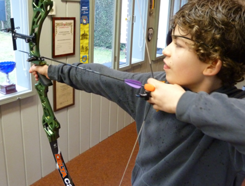 Schieten met een handboog